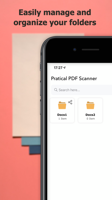 Pratical PDF Scanner Screenshot