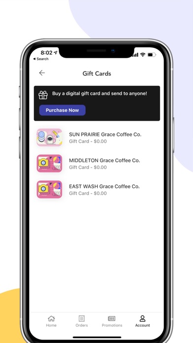 Grace Coffee Co. Screenshot