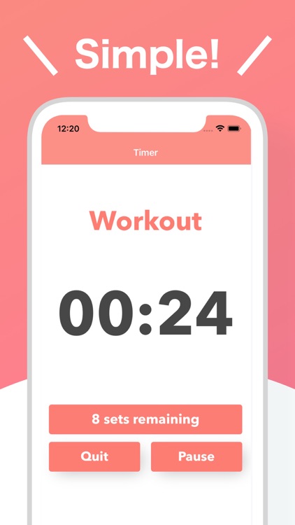 Workout & Interval Timer -HIIT