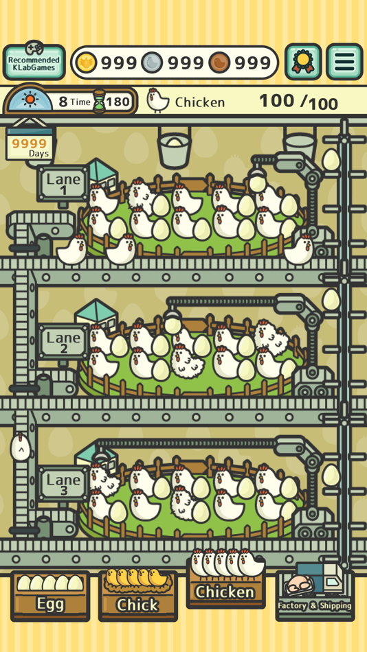 #3. Poultry Inc. (iOS) 由: KLab Inc.