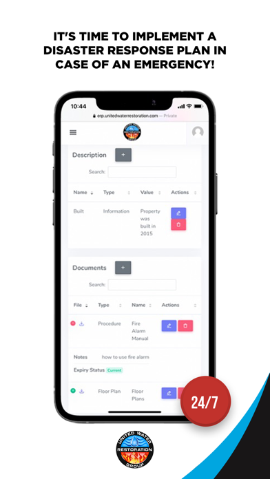 United Water ERP Screenshot
