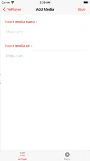 yeplayer. iphone screenshot 1