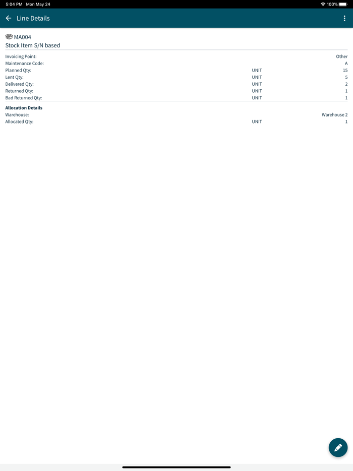 Epicor iScala Service