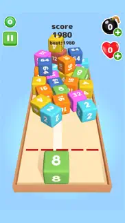 2048 throw cube - merge game iphone screenshot 3