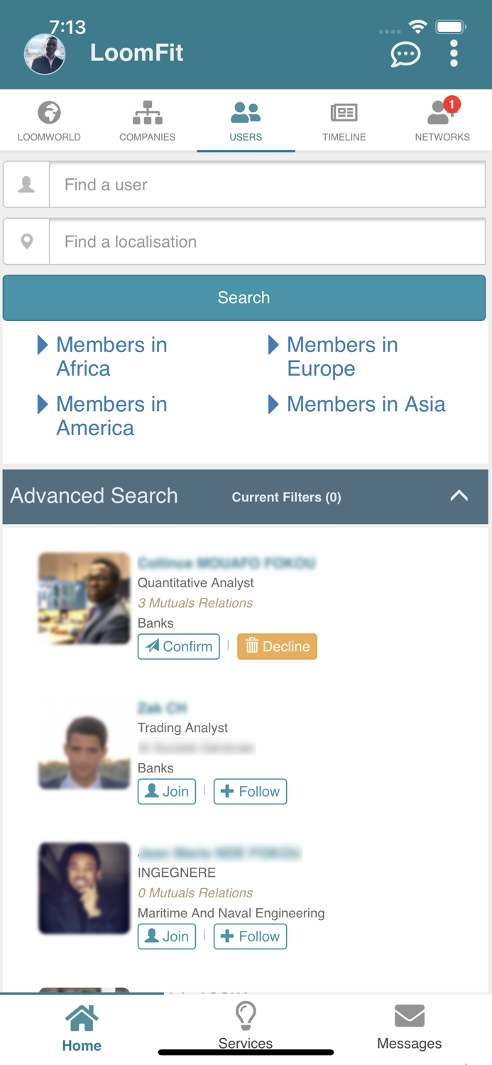 LoomFit African Network