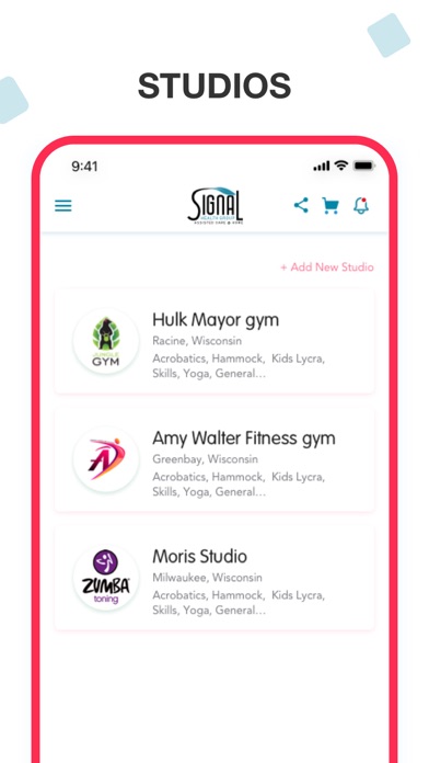 Signal Health Group Instructor Screenshot