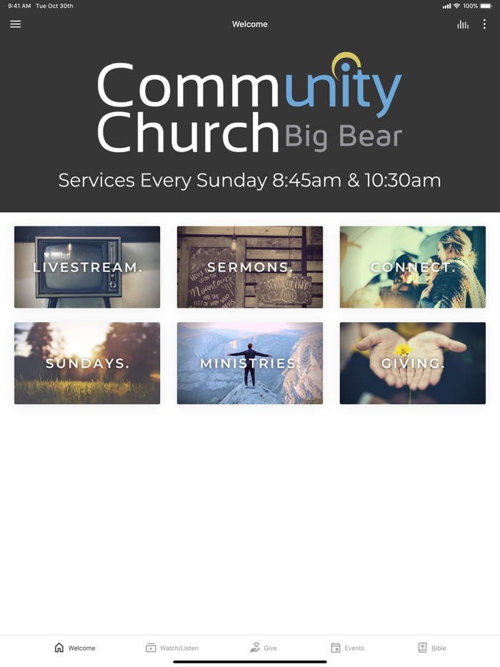 Community Church Big Bear