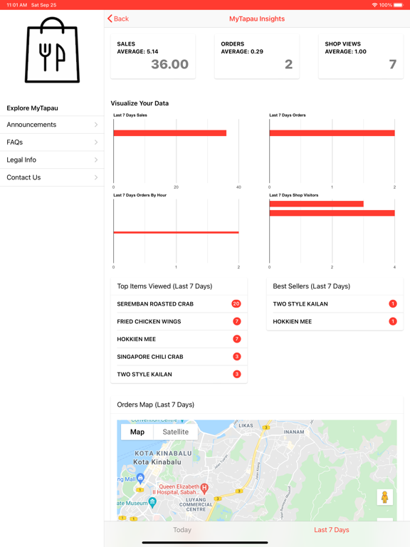 Screenshot #6 pour MyTapau For Sellers