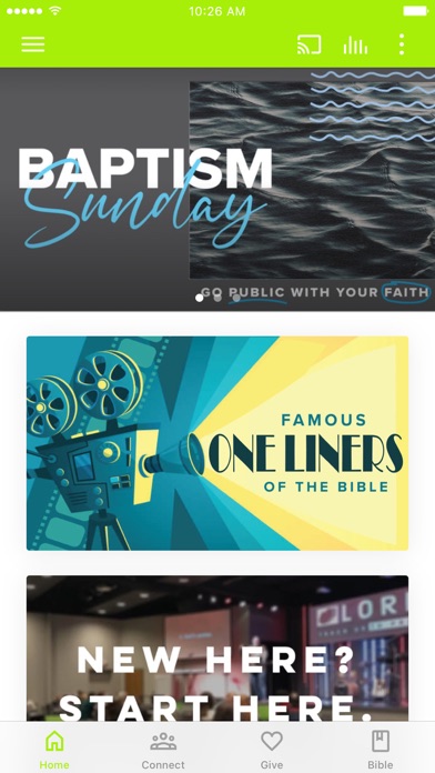 MCity Church App Screenshot