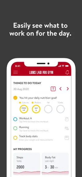 Game screenshot Lions Lair Pro Gym apk