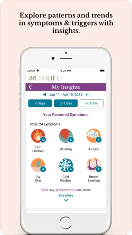 Game screenshot MenoLife - Menopause Tracker hack