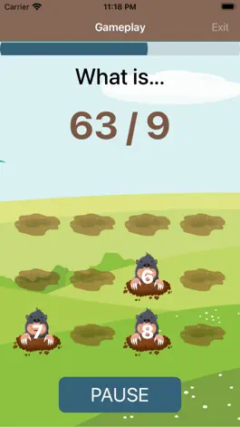 Game screenshot Math-a-Mole apk