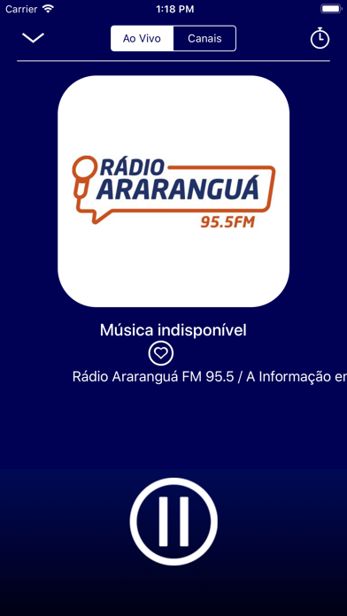 Rádio Araranguá Screenshot