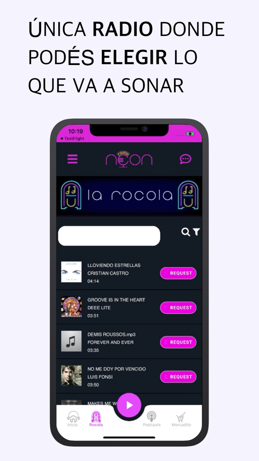 #4. NeonRadio (iOS) Podle: Alarez Media SA