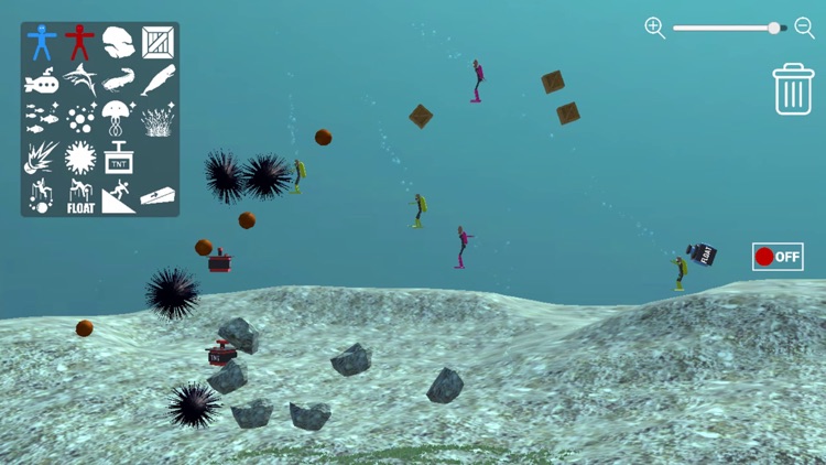 Underwater Ragdoll Playground screenshot-4