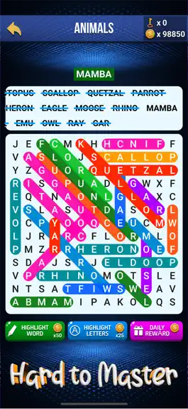 Game screenshot Wow Search: Classic Words Game apk