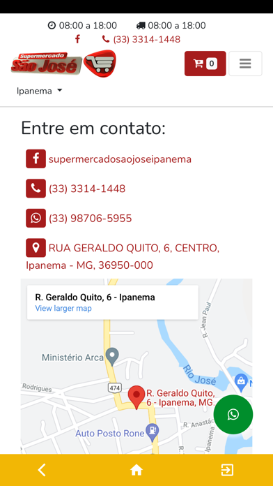 São José Supermercado - Loji Screenshot