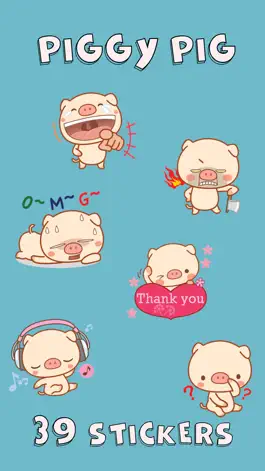 Game screenshot Piggy Pig Sticker mod apk