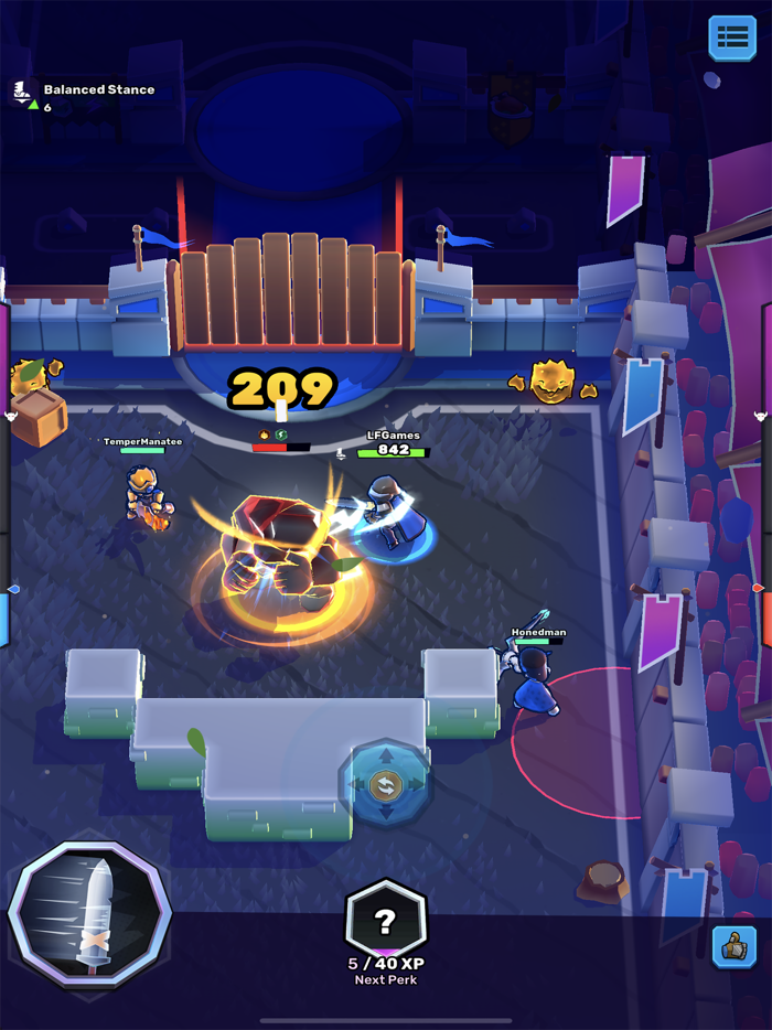 Knights Edge PvP Raid Arena