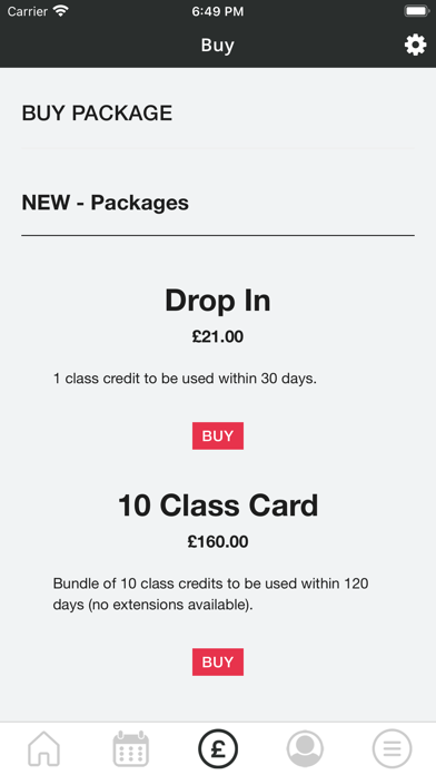 Hot Yoga Brixton studio Screenshot