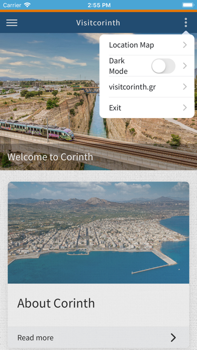 Corinth by visitcorinth.gr Screenshot