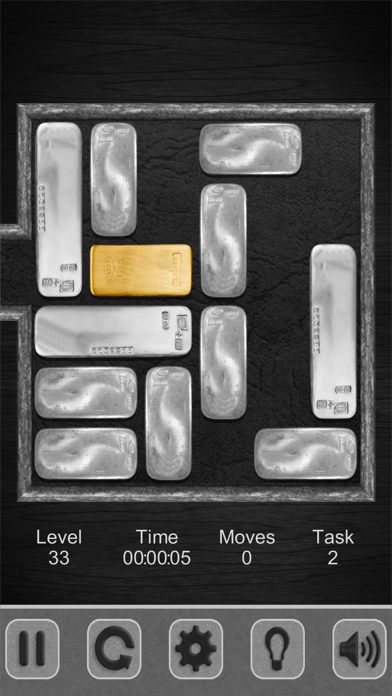 Unblock the gold bar Unlock it Screenshot