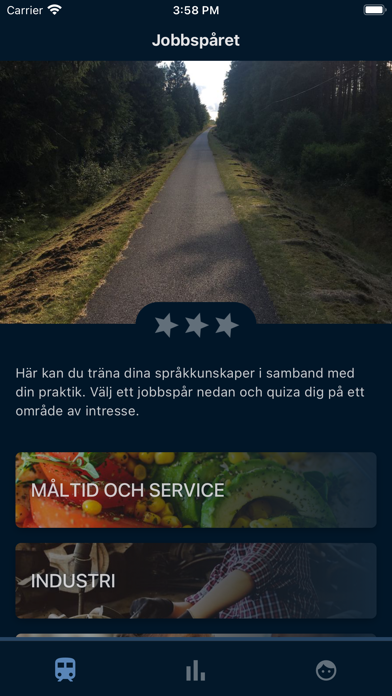 Jobbspåret Screenshot