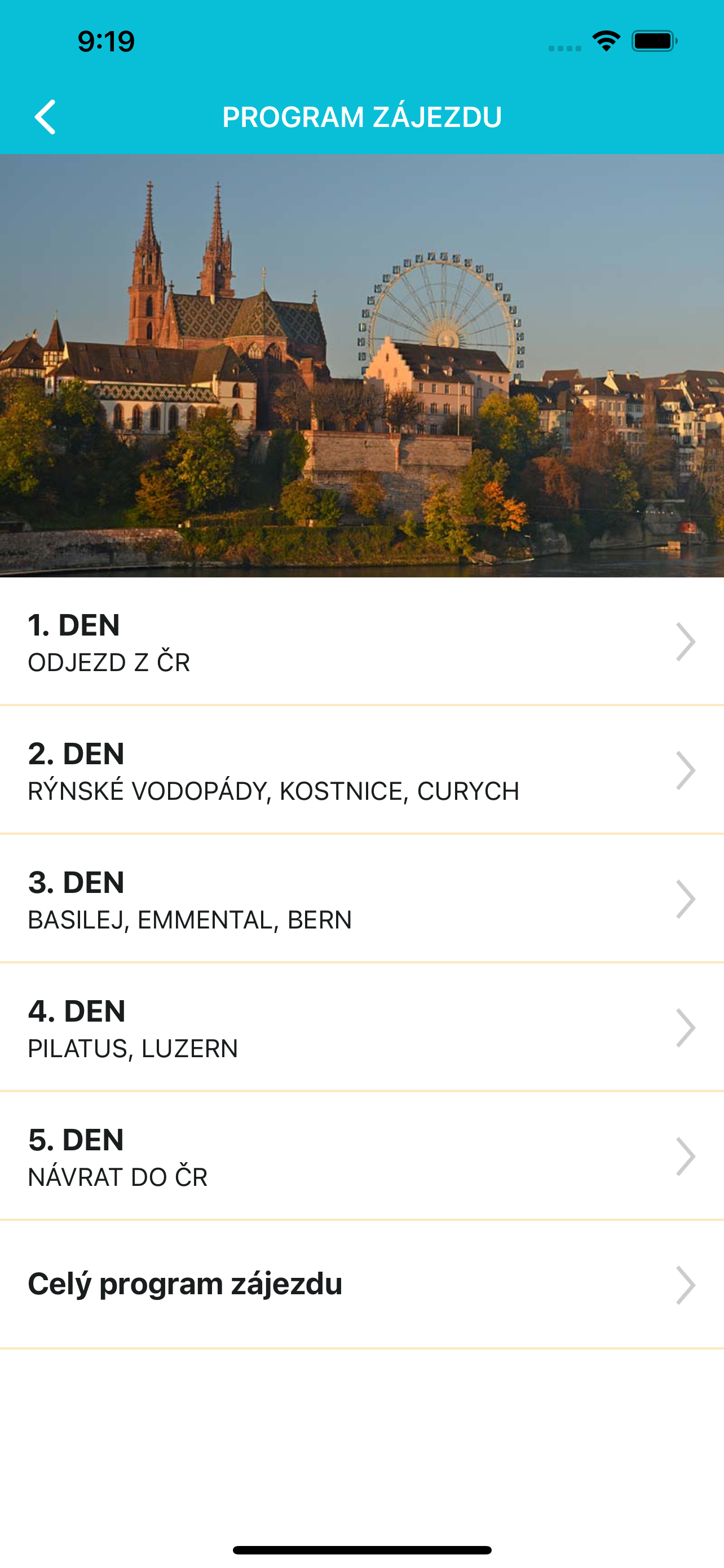 Můj zájezd