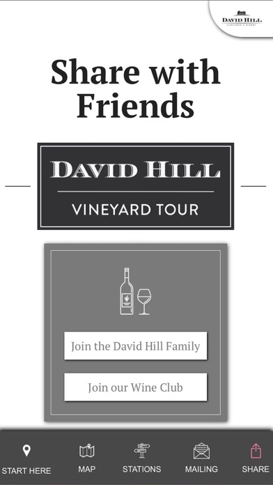 David Hill Vineyard Hike Screenshot