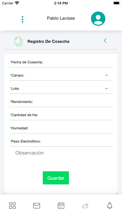 AgroHub Productor Screenshot