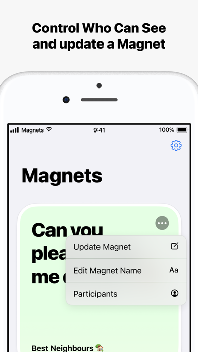 Magnets - Shared Widgets Screenshot
