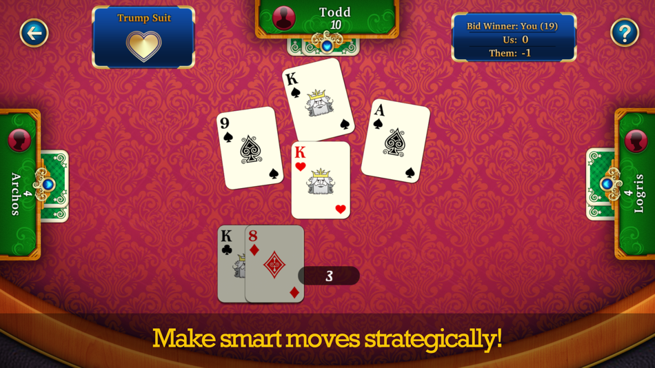 #4. 29 Card Game: Offline Fun Game (iOS) 由: Droid-Veda LLP