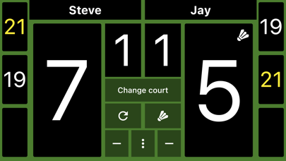 Simple Badminton Scoreboard Screenshot