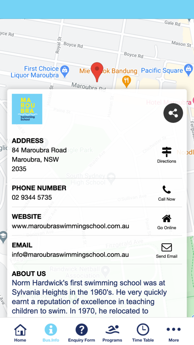 How to cancel & delete Maroubra Swimming School from iphone & ipad 2