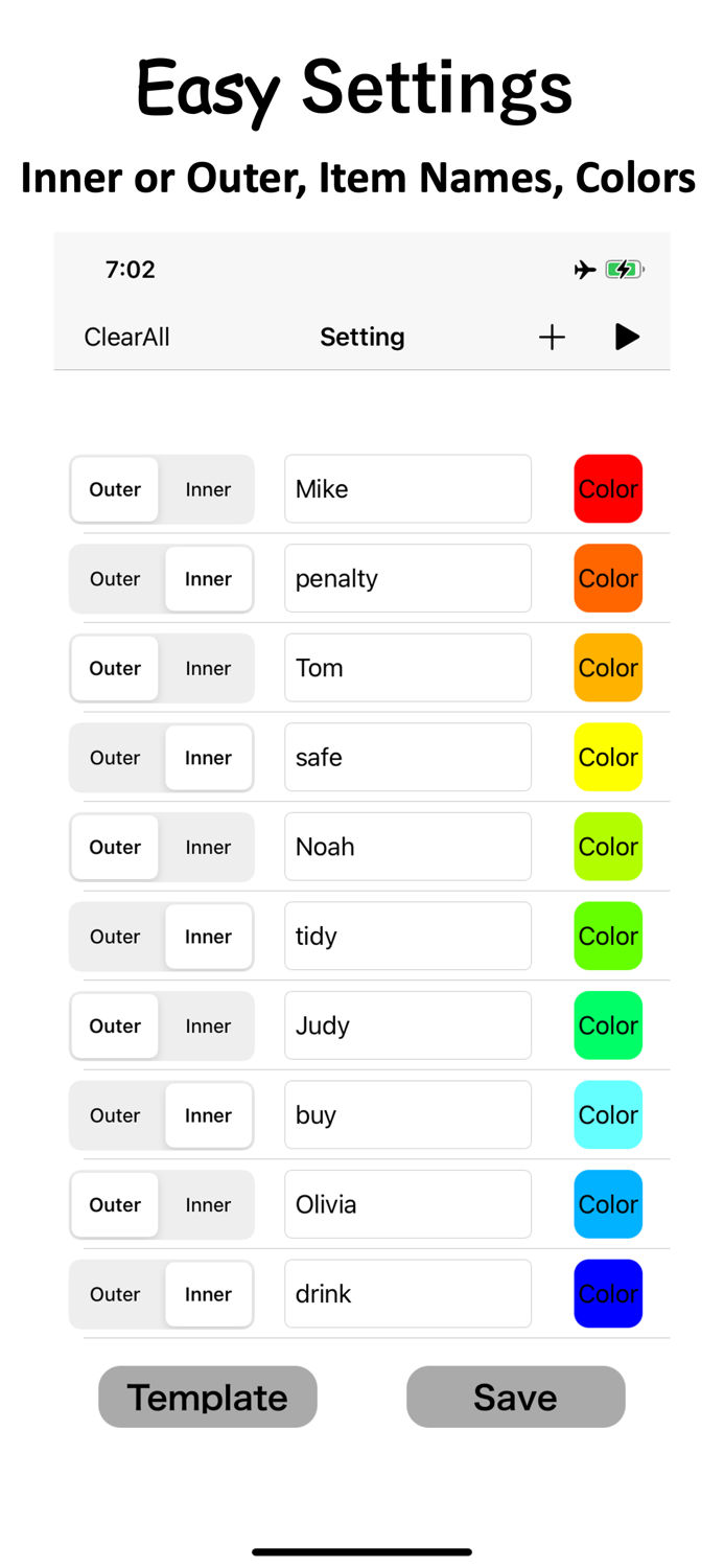 Double Roulette - decide two