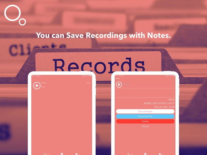 Voice Monitor Recorder MOREC