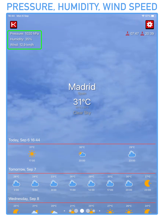 Screenshot #6 pour Weather App & Tv