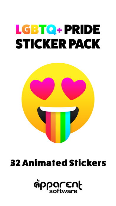Screenshot #1 pour LGBTQ+ Pride Stickers
