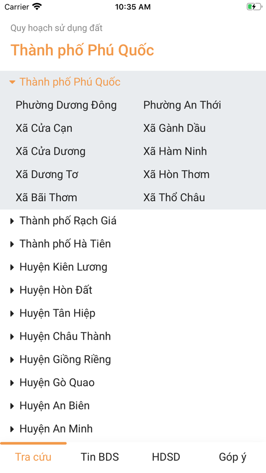 #1. Quy hoạch Phú Quốc (iOS) 由: THACH THEN