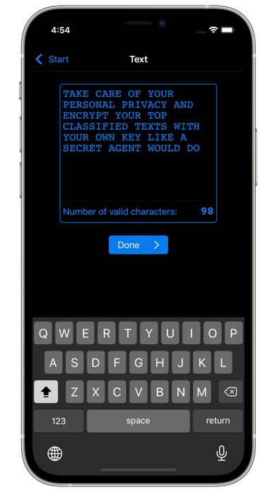 SimplePrivacy Screenshot