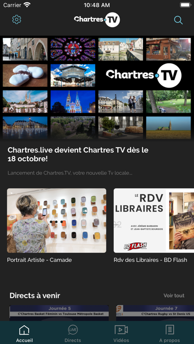 Screenshot #1 pour Chartres TV