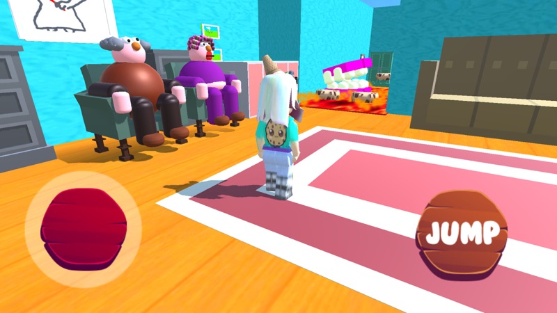 GrandParents Obby Cookie Mod screenshot 1