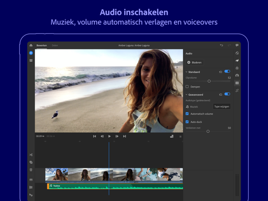 Adobe Premiere Rush: Video iPad app afbeelding 4