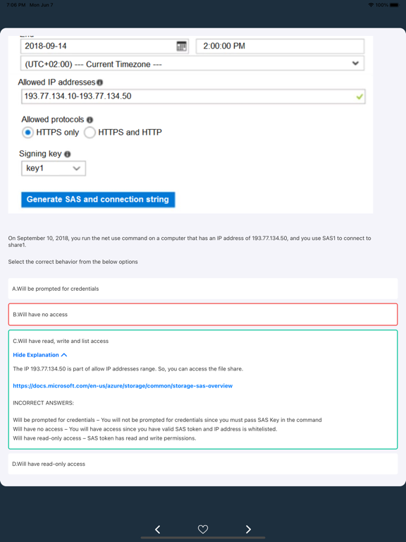 AZ-104 Exam & Flashcards 2025 screenshot 4