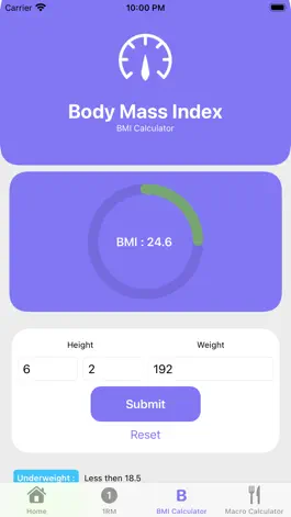 Game screenshot HealthCalc - Fit Calculators hack