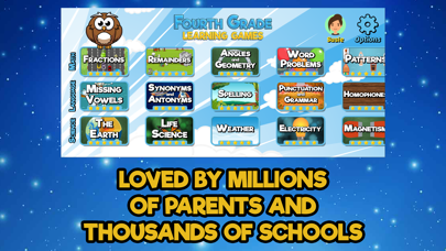 Fourth Grade Learning Games Screenshot