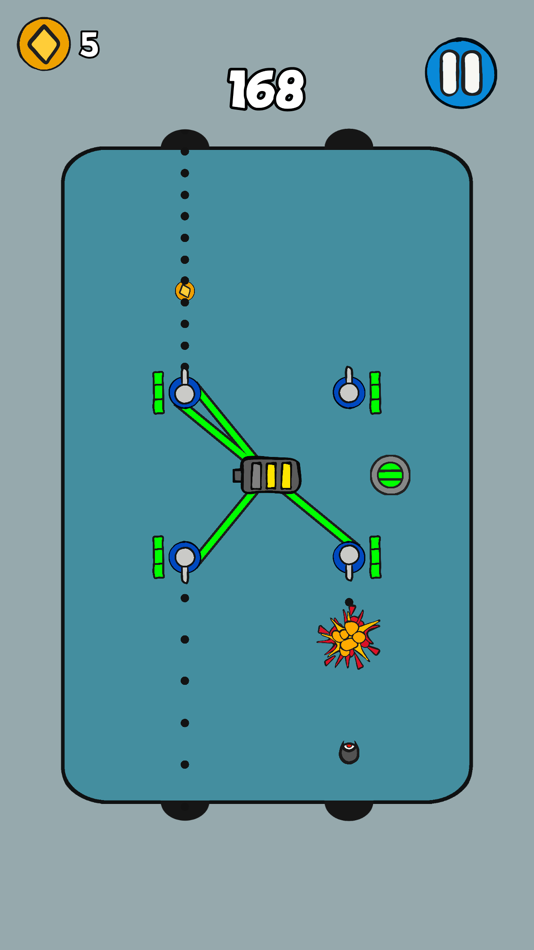 #3. Swarm Defender (iOS) 由: Adknown