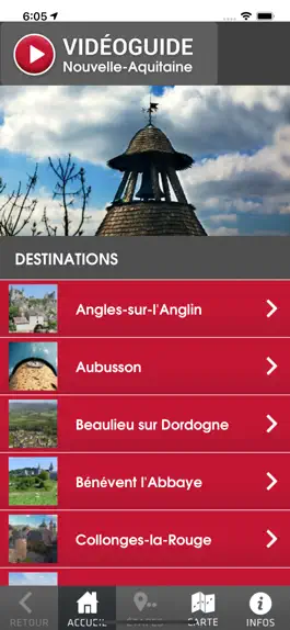 Game screenshot Vidéoguide Nouvelle-Aquitaine mod apk