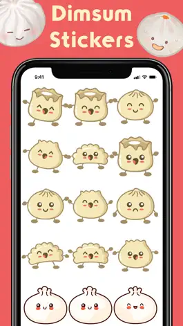 Game screenshot Dim Sum Stickers! hack