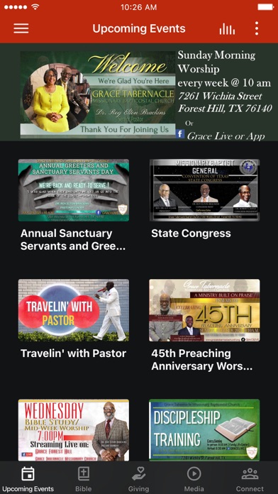 Grace Tabernacle Church Screenshot